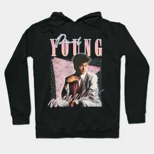 Paul Young / Retro 80s Aesthetic Fan Design Hoodie